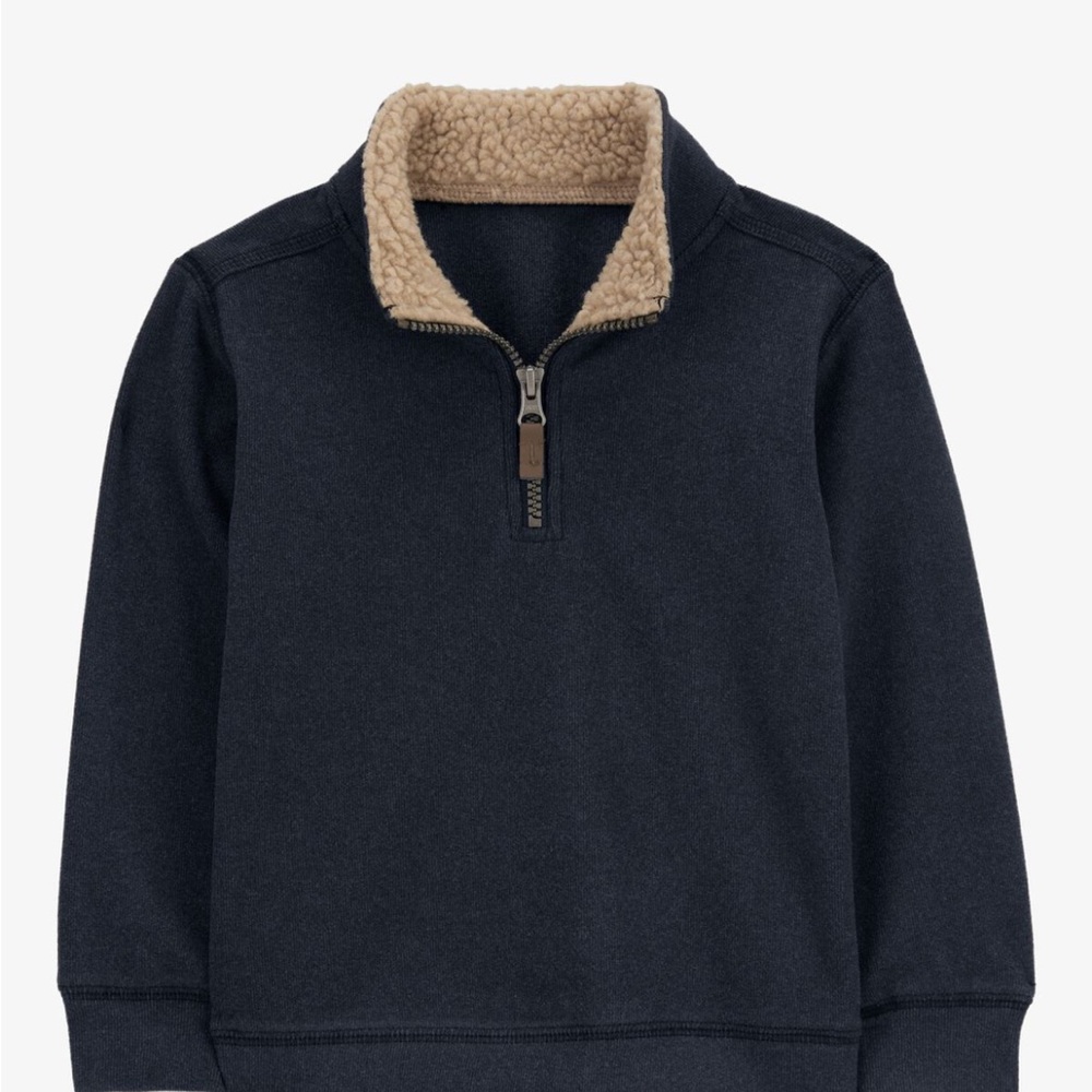 Boy charcoal Fleece-Lined Jacket